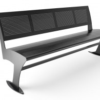 Ławki parkowe Sekwana ażur, kod: 0124A