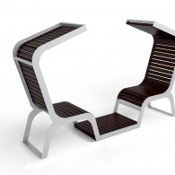 Ławki parkowe Trento, kod: 0156SN