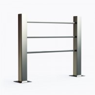 Bariery Modern ze stali nierdzewnej kod: 0910SN