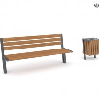 Ławki parkowe Ottawa, kod: 0116A