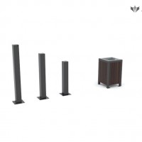 Kosze uliczne Modern kod: 0213