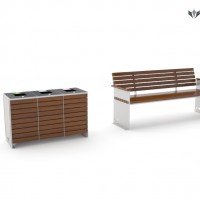 Pojemniki do segregacji odpadów Siena, kod: 1201