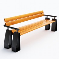 Ławki parkowe Efekt 2 kod: 0133