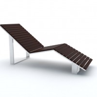 Leżaki miejskie Caspe kod: 1302