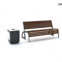 Kosze parkowe York kod: 0228