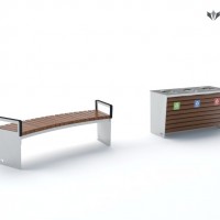 Pojemniki do segregacji odpadów Loara kod: 1202