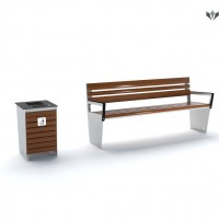 Ławki parkowe Loara kod: 0150