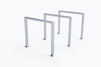 Stojaki rowerowe Modern ze stali nierdzewnej kod: 0820SN