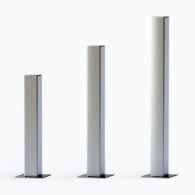 Słupki uliczne Modern ze stali nierdzewnej kod 0414SN