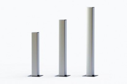 Słupki uliczne Modern ze stali nierdzewnej kod 0414SN