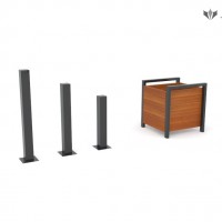 Słupki uliczne Modern kod 0414