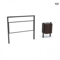 Kosze parkowe Modern kod: 0214