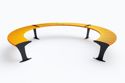 Ławki parkowe okrągłe Sekwana kod: 0148