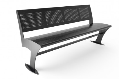 Ławki parkowe Sekwana ażur, kod: 0124A