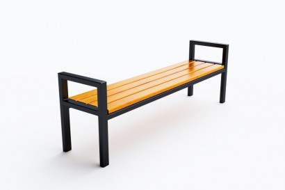 Ławki parkowe Modern bez oparcia kod: 0115