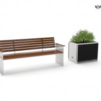 Ławki parkowe Siena, kod: 0146