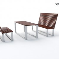 Stoły miejskie Caspe, kod: 1104