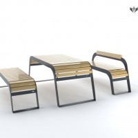 Stoły miejskie Trento, kod: 1105SN