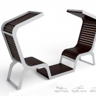 Ławki miejskie Trento