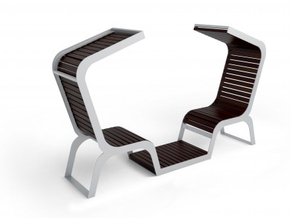 Ławki parkowe Trento, kod: 0156SN