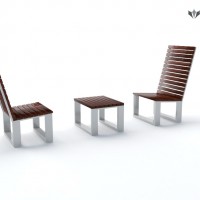 Siedziska parkowe Caspe, kod: 1401