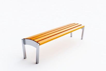 Ławki parkowe Sydney bez oparcia kod: 0138SN