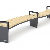 Ławki parkowe Loara kod 0151A