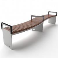 Ławki parkowe Loara kod 0151A