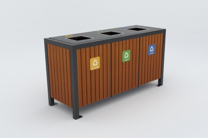 Pojemniki do segregacji odpadów Modern kod: 1203