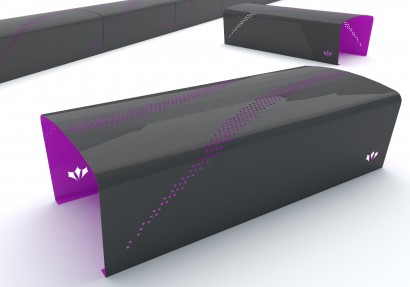 Nowoczesne ławki parkowe
