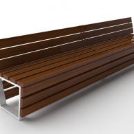 Ławki parkowe Novara