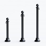 Słupki parkingowe classic kod: 0411 (2,5 cala)