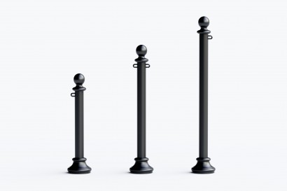 Słupki parkingowe classic kod: 0411 (2,5 cala)