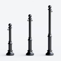 Słupki parkingowe classic kod: 0411 (2,5 cala)