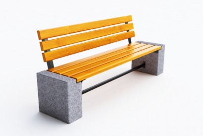 Ławki betonowe Efekt kod: 0126