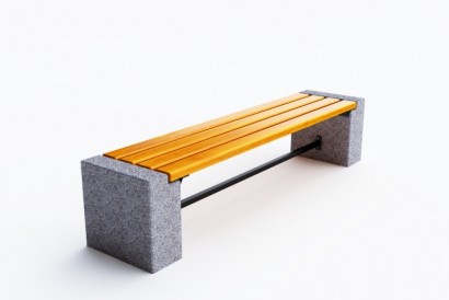 Ławki betonowe Efekt kod: 0126A