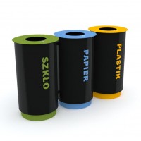 Pojemniki do segregacji odpadów Miasto kod: 1205