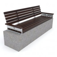 Siedziska miejskie na murek Siena kod: 1408