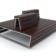 Ławki parkowe Novara kod: 0183