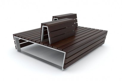 Ławki parkowe Novara kod: 0183