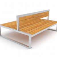 Ławki parkowe Modern kod: 0182