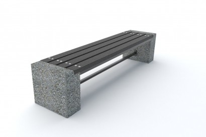 Ławki parkowe z tworzywa sztucznego Efekt kod: 0126A TS