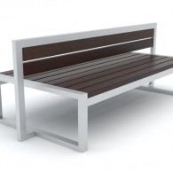 Ławki parkowe Modern kod: 0185A