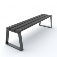 Ławki parkowe z tworzywa sztucznego Novara kod: 0157 TS