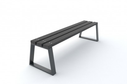 Ławki parkowe z tworzywa sztucznego Novara kod: 0157 TS